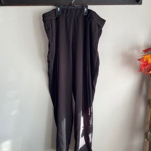 Torrid dressy black pants with belt
